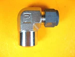 Parker 8-3/4 ZEBW2-SS Elbow, To Pipe, 1/2"TUBE X 3/4"PIPE. Fixed Price $15.00.