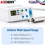 Azdent Dental Brushless Electric Led Micro Motor Internal Spray E-type 3.4NCM. Fixed Price $129.19.