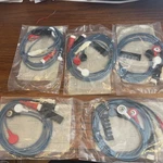 Conmed DA24-0311 Ecg Leadwires 3-LEAD Set 24" Shielded Snap Connector Medical. Fixed Price $20.00.