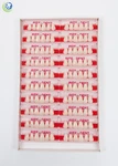 Dental Lab Upper Anterior Acrylic Resin Teeth Various Sizes & Shades 120/BOX. Fixed Price $59.99.