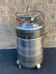 Empty Cryofab CMSH-60 Liquid Helium Tank. Fixed Price $500.00.