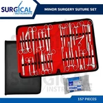 157 Pcs Minor Surgery Suture Set Surgical Veterinary Instrument Kit German Grade. Fixed Price $49.99.