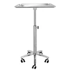 Konmee Premium Extra Large Salon Tray Medical Mayo Stand With Brake Wheels. Fixed Price $120.00.