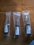Knife, Fork, Spoon Black Adaptive Utensils Thick Grip Sammons Preston Sure. Fixed Price $22.00.