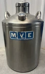 Mve A360S Liquid Nitrogen Dewar Stainless Steel Cryogenic Tank 22"X14". Fixed Price $199.99.