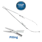 Pilling 344964 Castroviejo Needle Holder, Straight, 13X1.4MM Serr Tc Jaw, 18.5CM. Fixed Price $69.99.