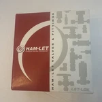 Ham-let H6810SSN1/4CSS Three Piece Ball Valve 1/4" Fnpt. Fixed Price $42.00.