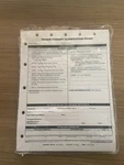 1 Pack 50 Speech Therapy Clarification Order Briggs Medical Form FSSC463 Nursing. Fixed Price $18.99.