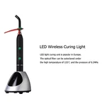 10W Wireless Dental Led Curing Light Metal Handle Resin Solidify Lamp 2000MW/CM2. Fixed Price $42.98.