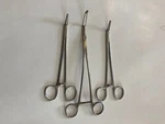 Lot Of Codman Satinsky Vena Cava,mixter Forcep Hysterectomy Instrument 37-1200. Fixed Price $150.00.