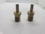 Tylok B-4-DATPM-4 Brass Adapter Tube 1/4" Od Mnpt, Lot Of 2, Nnb. Fixed Price $21.96.