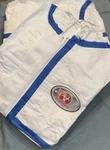 Enviroguard W2404 2XL White Coverall Hood & Boots, One Suit. Fluid Resistant.. Fixed Price $16.69.