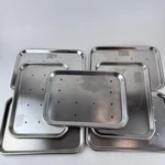 Vollrath Stainless Steel Medical Surgery Tray Lot Of 7. Fixed Price $75.00.