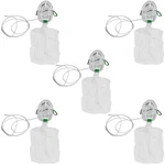 Standard Total Non-rebreathing Adult Oxygen Masks W Bag & 7' Tubing 5 Pack. Fixed Price $23.99.