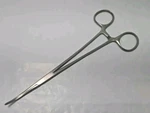 V. Mueller CH1707 Crile Clamp, Serrated Jaws, Curved, 7.5". Fixed Price $14.00.