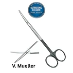 Mueller MO1600-S Metzenbaum Supercut Dissecting Scissors, Serrated, Curved, 7". Fixed Price $34.99.