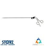 Karl Storz 30310 Mlg Kelly Grasping Forceps 14MM W/ 33131 Clickline Handle. Fixed Price $275.00.