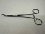 Aesculap BH167R Hemostatic Crile Curved Cvd Clamps Forceps Serrated Jaw 6.25". Fixed Price $15.00.