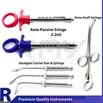 Dental Auto Passive & Bone Graft Syringes Restorative Guns Preparation Lab New. Fixed Price $44.99.