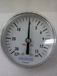 Millipore 01-0108-E Air Pressure/vac Gauge 30HGVAC To 15PSI 1/4 SS316L Pipe, Wb. Fixed Price $30.00.
