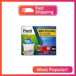 Pami Recycling Tall Kitchen Drawstring Trash Bags- Extra-strong Plastic Garbage. Fixed Price $18.97.
