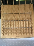 (90) Pegs Drying Rack NO.14782 Wall Mount Laboratory. Fixed Price $50.96.