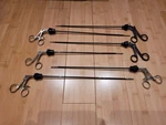 Jarit Roto-lok W/ Rotating Knob Set Of 6 Laparoscopic. Fixed Price $525.00.