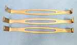 Set Of 3 Jarit 199-105 Surgical 8 1/2" Double Ended Army Retractors Orthopedics. Fixed Price $100.00.