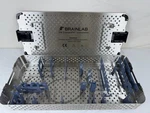 Brainlab Em Cranial/ent Instrument Sterilization Tray W/ Lid Neuro. Fixed Price $150.00.