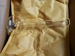 Pyrex 250ML Distilling FLASK(4620-250). Round Bottom W/side Arm 4PK. Fixed Price $69.00.