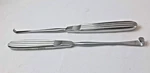 Pair Of W. Lorenz Obwegeser Periosteal Elevators 01-0087 5MM & 01-0089 7MM. Fixed Price $110.00.
