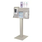 Bowman Dispensers BD106-0012 Respiratory Hygiene Station, 57-63/64IN.H. Fixed Price $439.99.