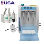 Azdent Dental Slow Speed 2/4HOLES/HANDPIECE Oil Lubricant Machine. Fixed Price $38.36.