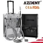 Dental Delivery Unit System Air Compressor 4H +scaler +curing Light Rolling Case. Fixed Price $984.72.