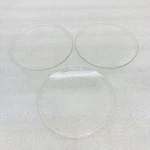 Lot Of 3 New Corning Pyrex Watch Glass 9985-90 90MM Concave Beaker Cover. Fixed Price $13.95.
