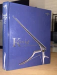 Konig Surgical Instruments Medline Illustrated Blue Catalog Hardcover Book. Fixed Price $23.00.