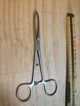 V. Mueller SU4055A Allis Tissur Forceps 6'' Long W/ X Teeth Heavy Pattern(k). Fixed Price $15.00.