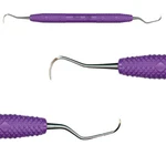 Pdt Cruise Line H5-L5 De Curette Scaler With Purple Round Handle. Large 3/8". Fixed Price $47.99.