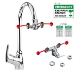 Skywin Eye Wash Kit - Faucet Mounted Emergency Station Sink Attachme.... Fixed Price $61.15.