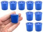 Eisco 10PK Neoprene Stoppers, Holes Astm Size #5-23MM Bottom, 27MM.... Fixed Price $36.29.