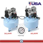 Azdent Portable Dental Mobile Silent Oil-free Air Compressor 24L/40L Tank. Fixed Price $271.15.