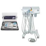Greeloy Dental Trolley Cart Mobile Unit GU-P302 With Handpiece Kit 4H Us. Fixed Price $1059.99.