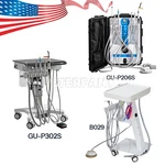 Eterfant Dental Suction Unit Air Compressor/mobile Delivery Cart 4 Holes. Fixed Price $394.67.