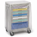Medichoice Plastic Cart Cover 38X26X48 Clear 50/ROLL MC4807 New. Fixed Price $55.00.