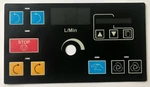 Terumo Sarns 8000 Pump Head Keypad Overlay 78-8066-6697-6. Fixed Price $45.00.