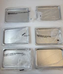 Set Of Polar Ware 10F Stainless Steel Medical Instrument Tray, X 6.5". Fixed Price $205.00.