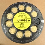 Pack New Inficon Gold Coated Crystals 6MHZ Sensor 008-010-G10 Fil-tech Sealed. Fixed Price $65.00.