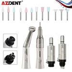Azdent Dental Low Speed Contra Angle/straight/air Motor Handpiece 2/4HOLE /burs. Fixed Price $38.36.