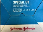 BSN-007372 J+j Specialist Plaster Bandage Fast SETTING-2"/ Box 12. Fixed Price $24.00.