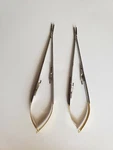 Lot Of Symmetry Castroviejo Needle Holder Curved 32-444. Fixed Price $150.00.